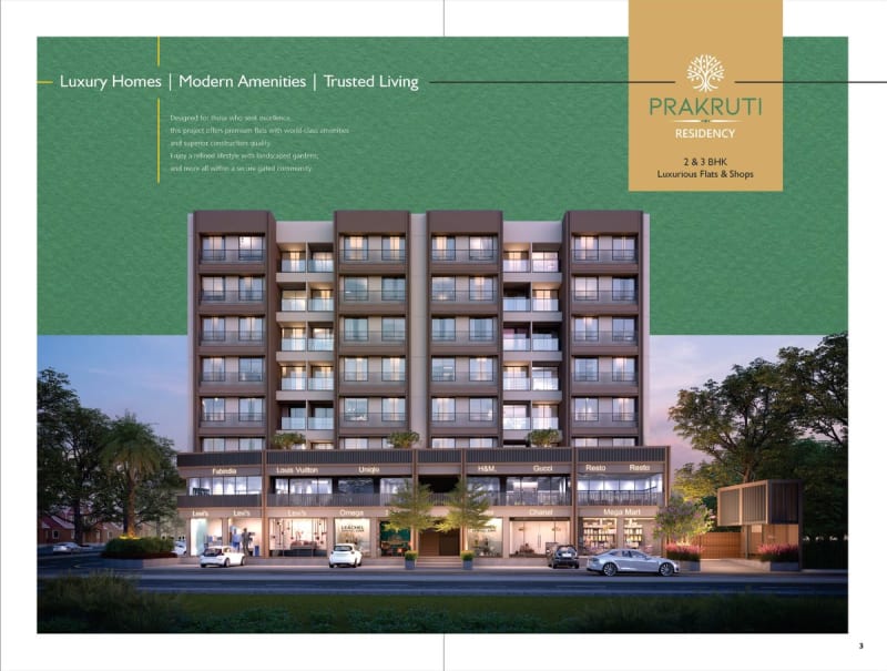Prakruti Residency - Image 3 - Mixed Development in Kheda