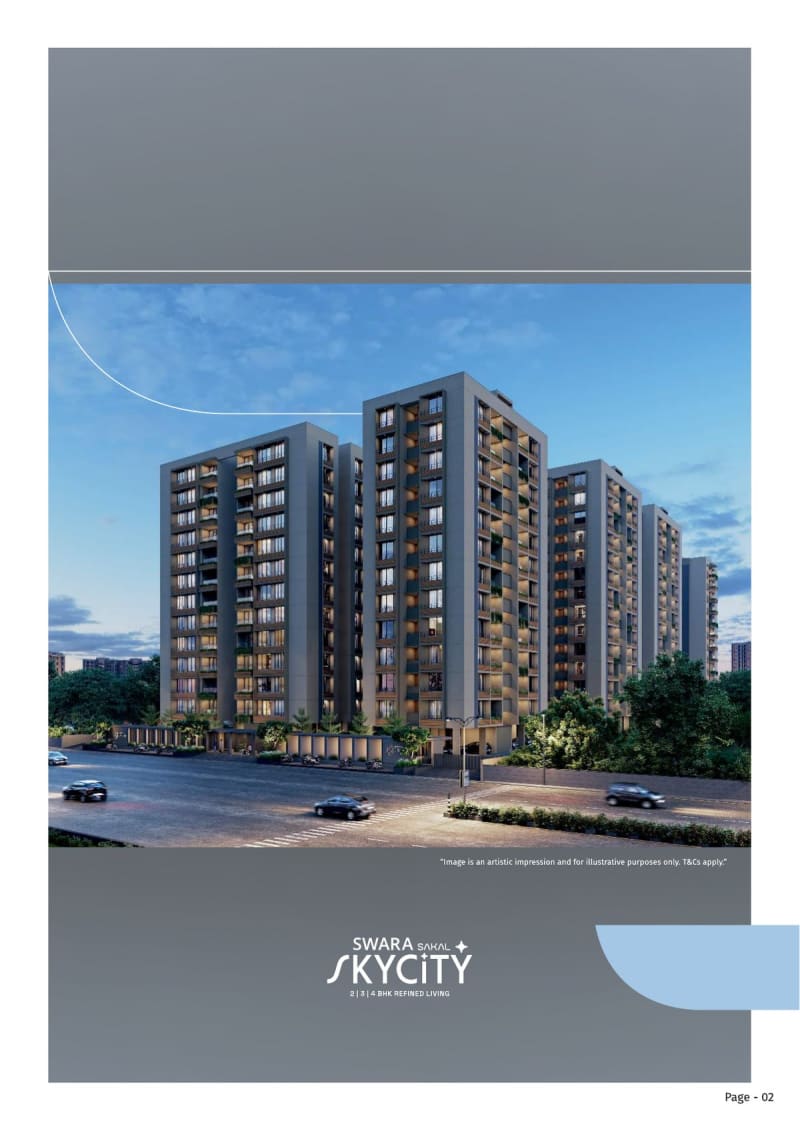 SWARA SAKAL SKYCITY - Image 2 - Residential/Group Housing in Ahmedabad