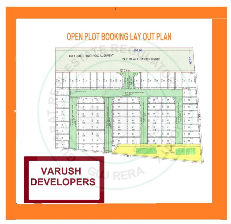 VARUSH BUNGLOWS - Image 4 - Plotted Development in Surat