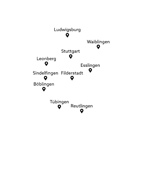 Karte Baden-Württemberg