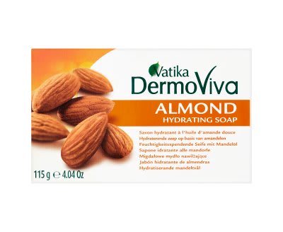 Vatika DermoViva Almond Hydrating Soap 115g