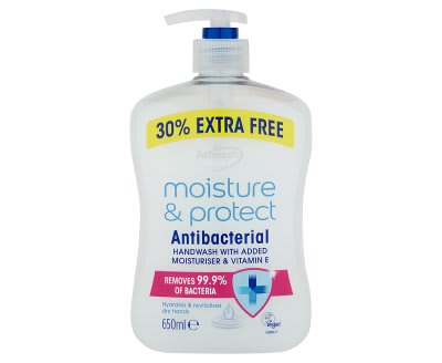 Astonish Moisture & Protect Antibacterial Handwash 650ml