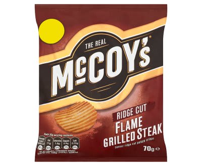 mccoy flame grilled