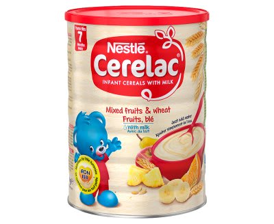 Cerelac Mixed Fruits & Wheat Fruits Blé Infant Cereals with Milk 8 Months 1kg