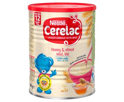 Nestlé Cerelac Honey & Wheat with Milk from 12 Months 400g