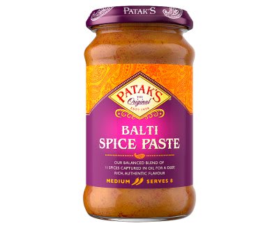patak balti spice paste 283g