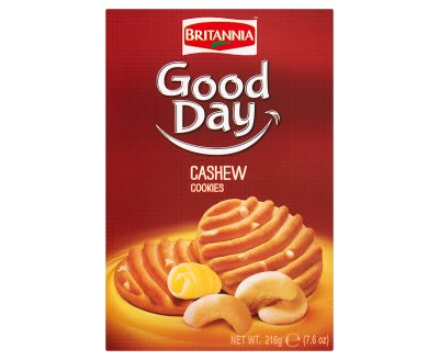 Britania Good Day Cashew Cookies 216g