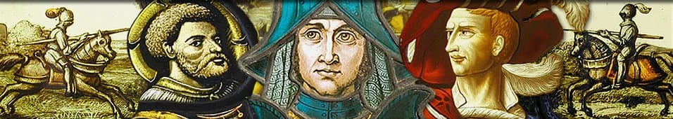 Archival antique arms and armour collection montage