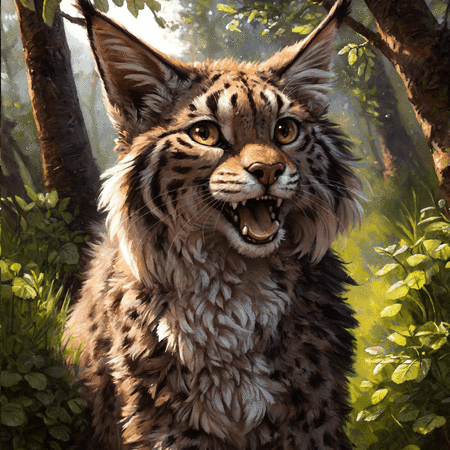 A playful Lynx Avatar