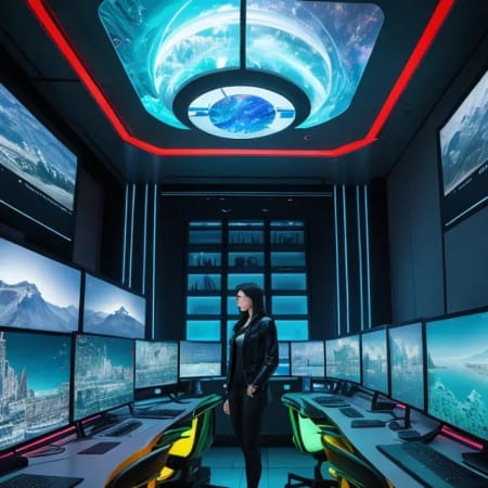 Virtual Reality Architect Avatar