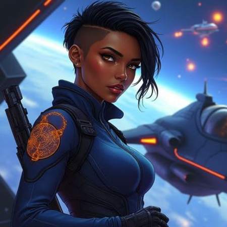 Orla Vance, Starship Pilot Avatar