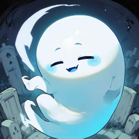 Boo, the Playful Ghost Avatar