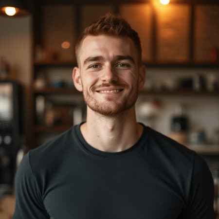 Coffee Shop Boy Avatar