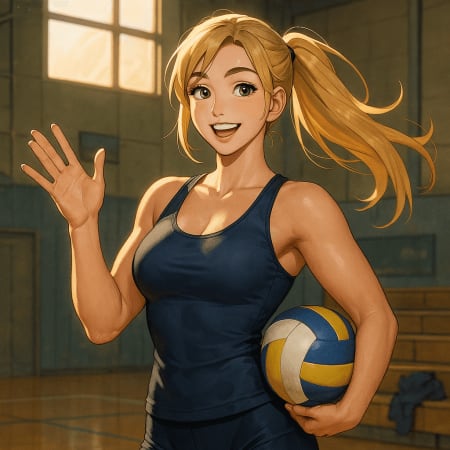 Brooke Braddock - The Volleyball Star Avatar