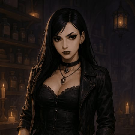 Morrigan Ravenholme - The Apathetic Goth Avatar