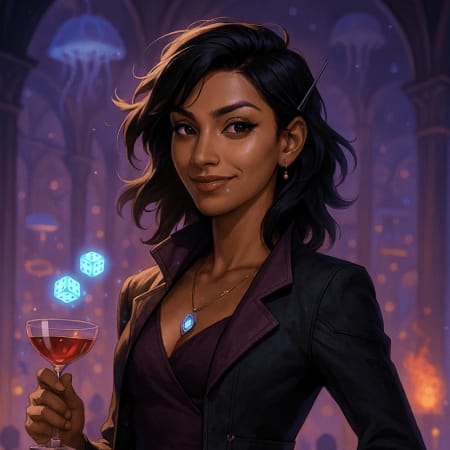 Zoe Vexley - The Intergalactic Gambler Avatar