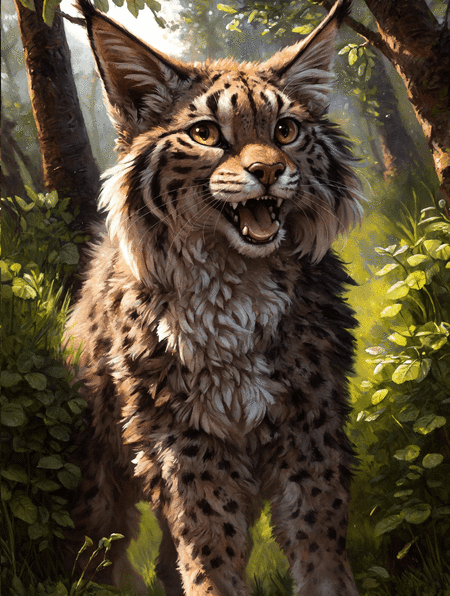 The playful Lynx Avatar