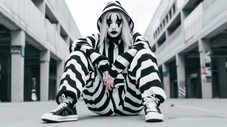 Mira, the Silent Mime Avatar