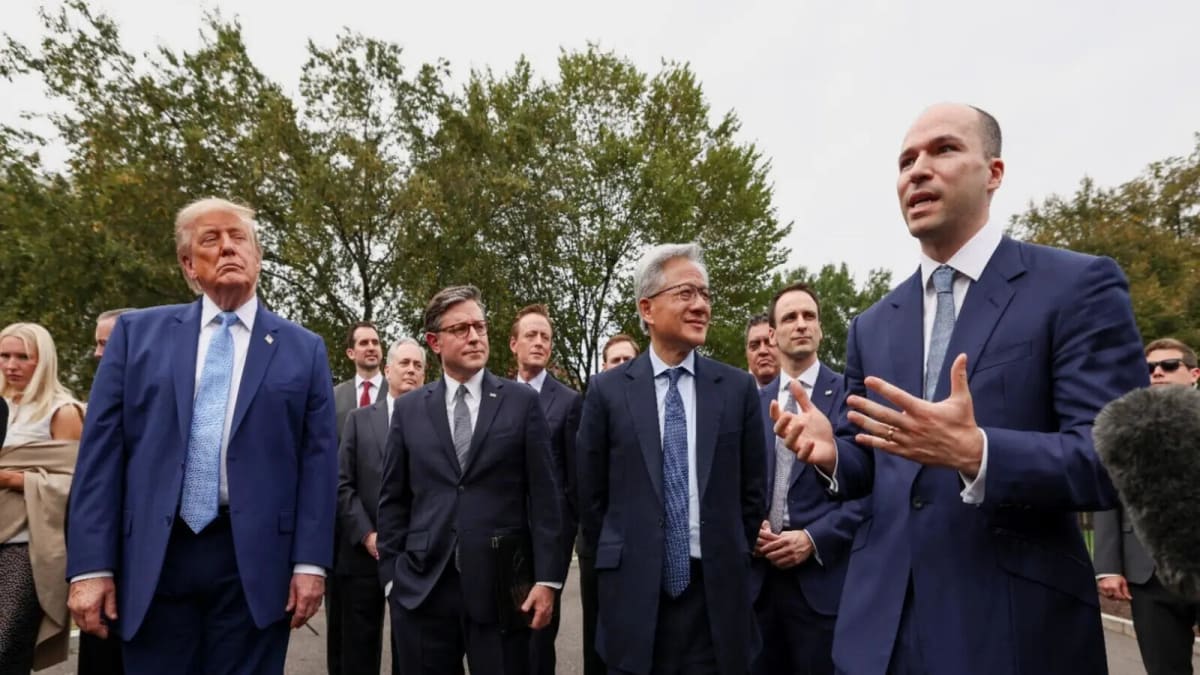 Trump says top tech firms have signed accord to 'self-police' AI development