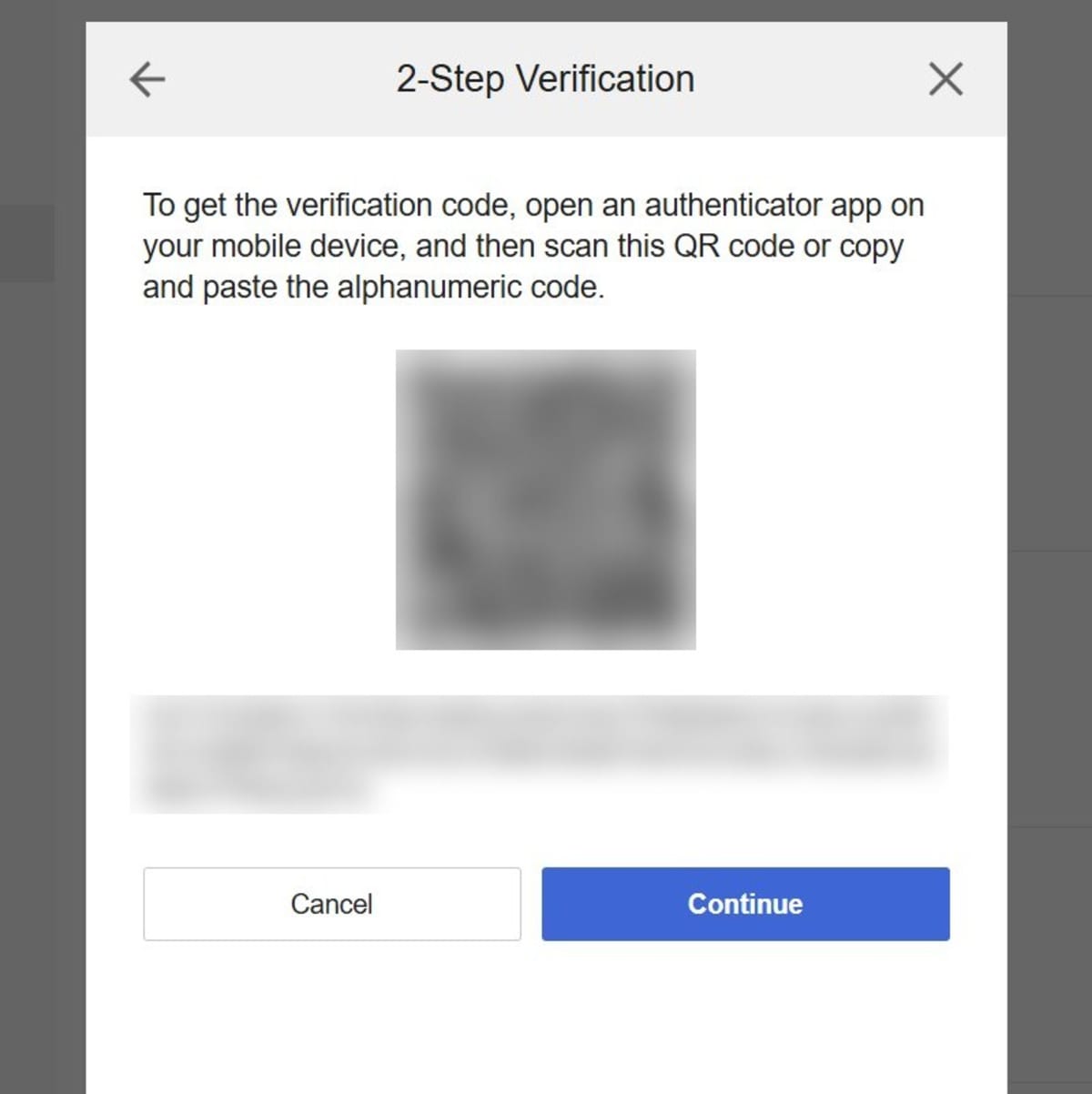 Escane&aacute; el QR con tu app autenticadora