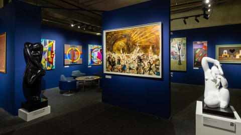Art and Antique művészeti vásár a Bálnában