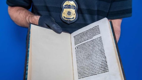 Visszakapta Olaszország Kolumbusz Kristóf egy ellopott levelét