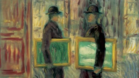 Nyolcvan éven át rejtőzött egy nő portréja Magritte híres képe alatt