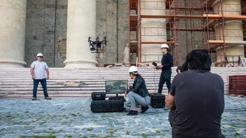 Családi örökségből innováció: drónokkal őrzik az épített örökséget