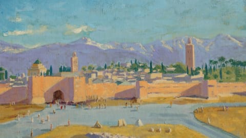 Winston Churchill’s painting sold for more than £8 million
