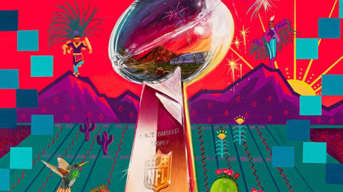 Lucinda Hinojos tervezi a 2023-as Super Bowl arculatát
