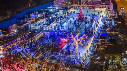 Újra korcsolyapályává alakul a Budapest Park