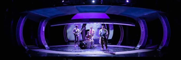 A Moszkva–Peking transzszimfónia című előadás (fotó: Dömölky Dániel) 