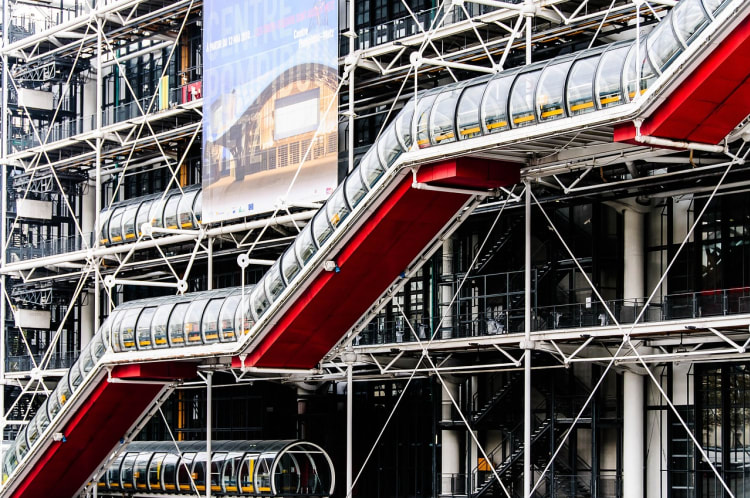 A Pompidou Központ (forrás: pixabay.com)