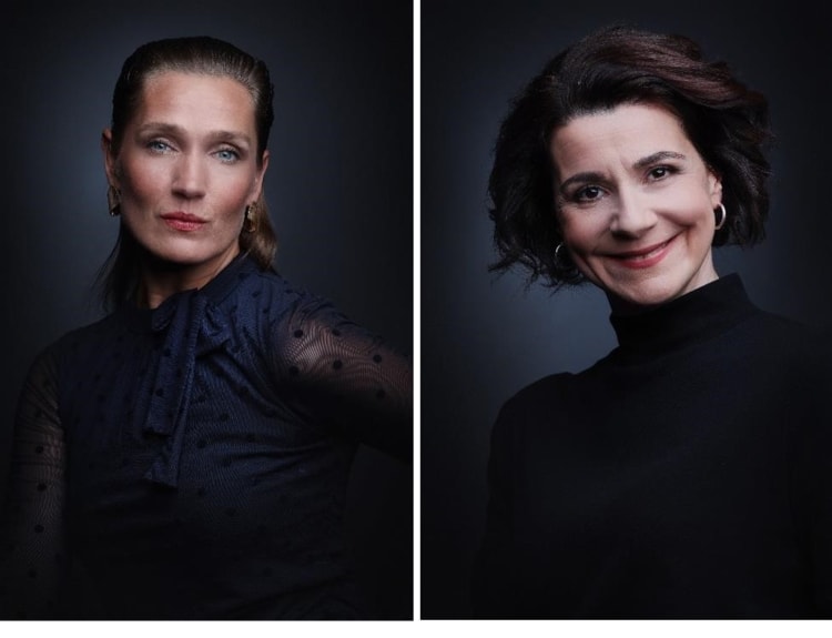 Fodor Annamária és Kovács Vanda (forrás: a Vízivárosi Kurázsi Facebook-oldala)