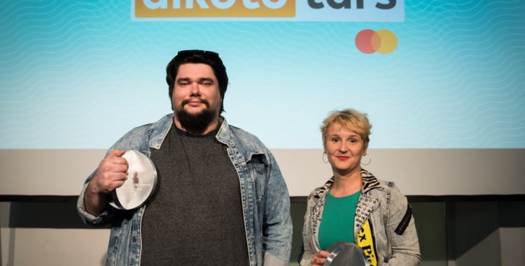 A tavalyi nyertesek: Mohácsi Balázs és Puskás Panni (fotó: Valuska László)