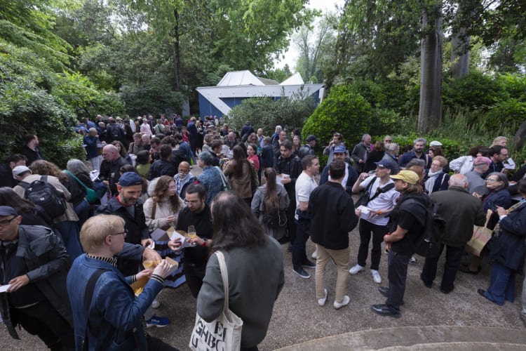 Résztvevők a Magyar Pavilon megnyitóján (fotó: Novák Doró)