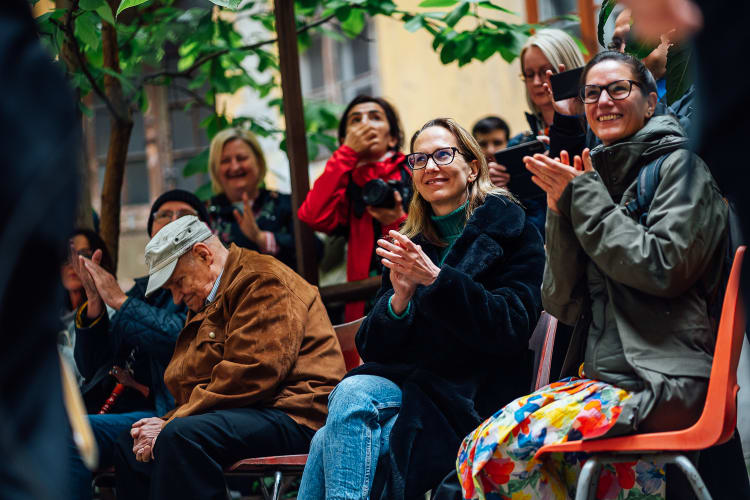 Nyitott ház a Mária utca 11-ben (fotó: Schöff Gergely)