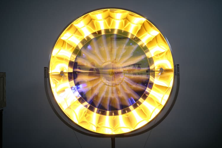 Olafur Eliasson Eye see you, 2006 (forrás: ©TBA21 Thyssen-Bornemisza Art Contemporary Collection)