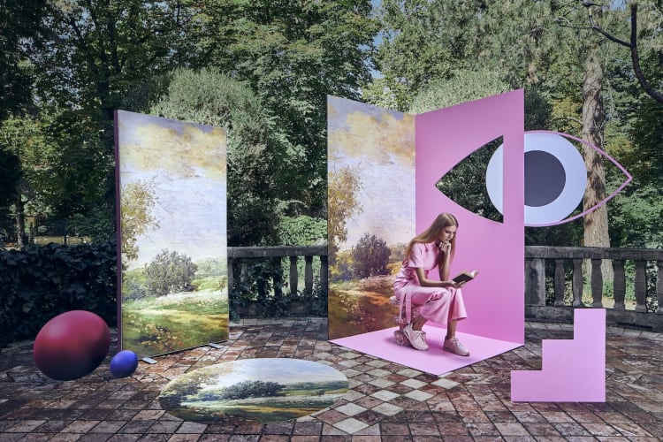 Részlet a Dessin Design balatonszemesi Ilus Villában készült projektjéből (fotó: Barbay Csaba)