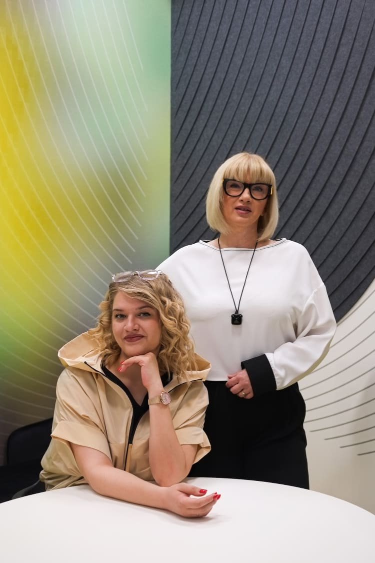 Gábor Sarolta és Boros Judit (forrás: Dessin Design)