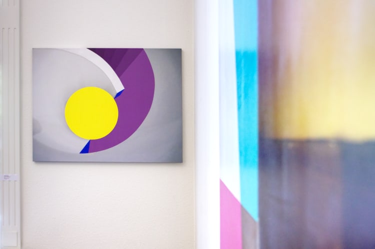 Valkó Dávid alkotásai az ügyvédi irodában (forrás: Valkó Dávid)