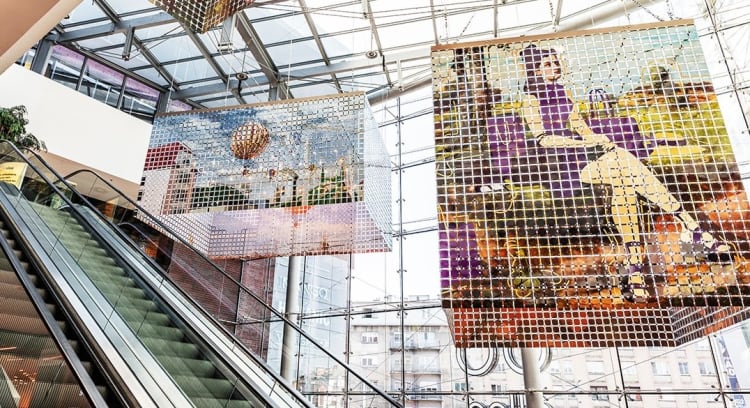 Szinyei Merse Pál ikonikus alkotásai újragondolva az Alleeban (forrás: Allee bevásárlóközpont)