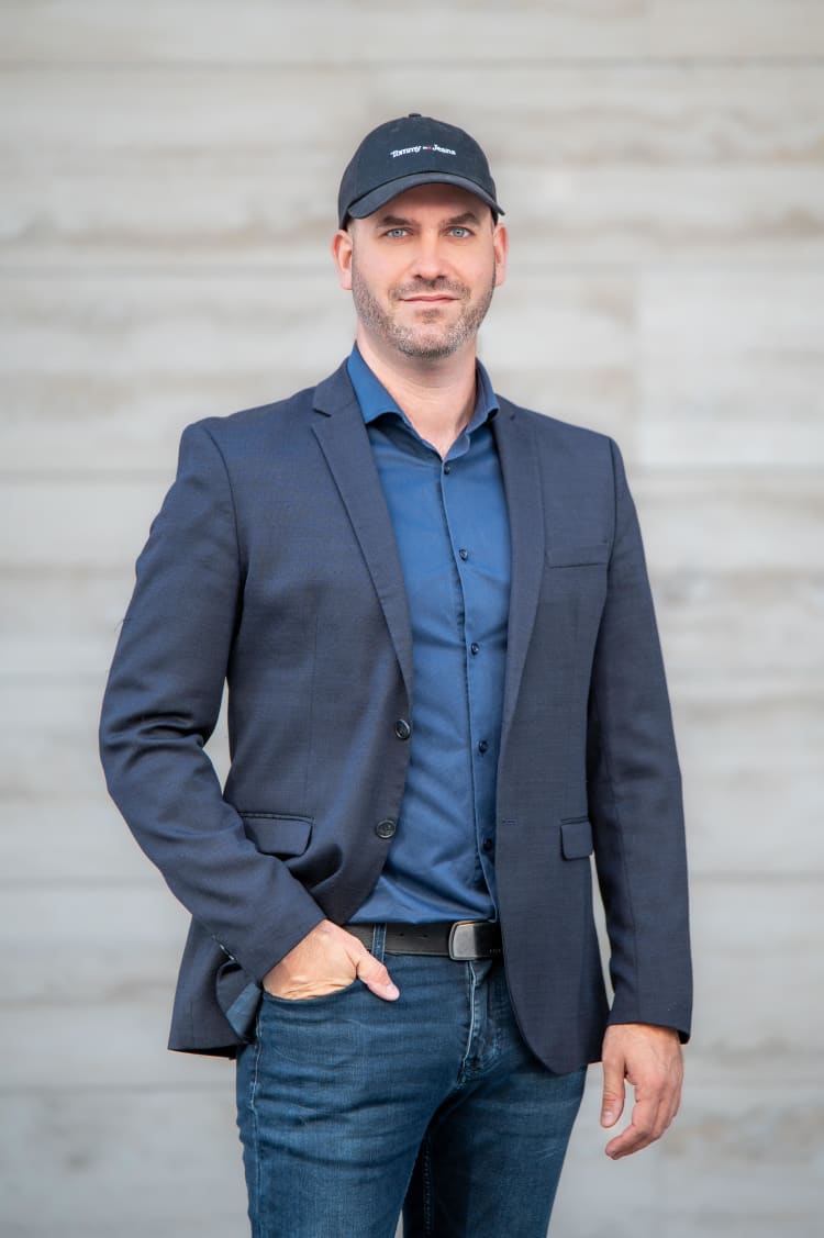 Péterfi Zsolt portréja (fotó: Metykó Ágnes)