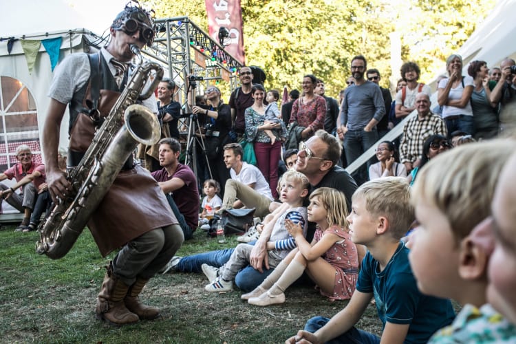 Jazz a parkban (fotó / forrás: Bas Bogaerts / Visit Gent)