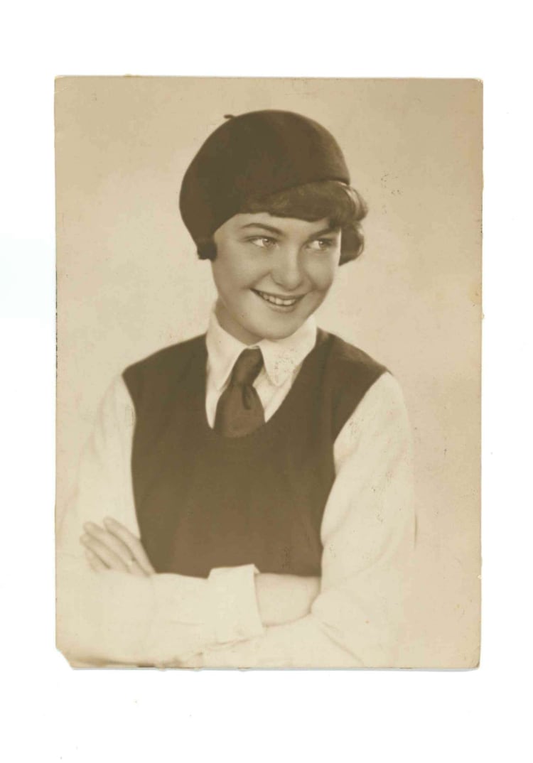 Küllői-Rhorer Lászlóné, született Székely Mária az 1940-es években (forrás: Küllői  Péter)