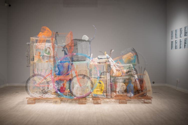 Sarfenstein Ditta: Leltár, 2025 – MKE Szobrászművész (fotó: Kiss Richárd, MKE)