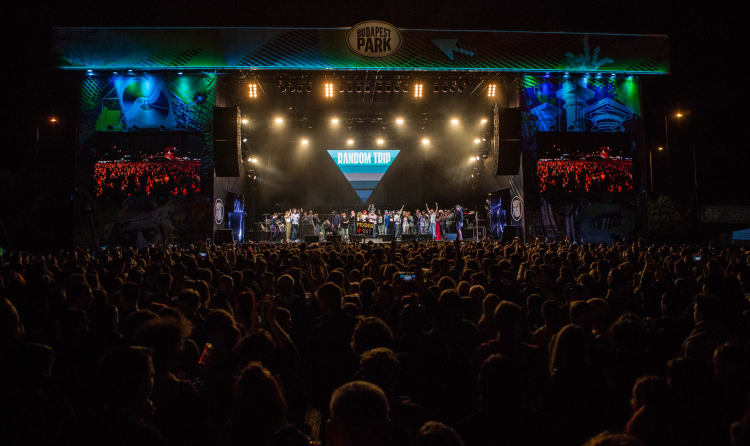 Random Trip koncert a Budapest Parkban