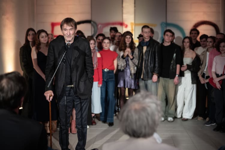 Cserhalmi György és a Freeszfe diákjai