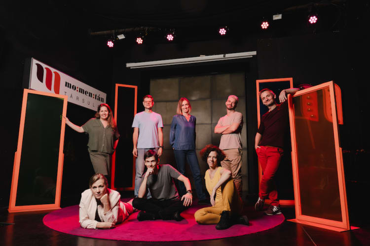 A Momentán Társulat (forrás: Momentán Társulat)