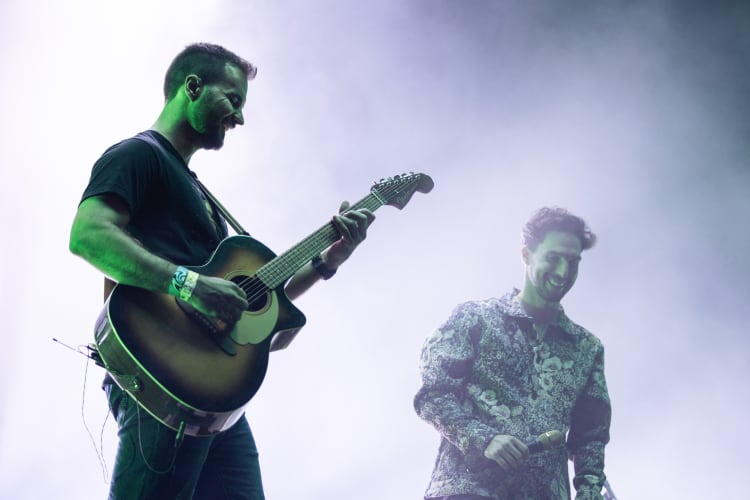Kapu Tibor a Bagossy Brothers koncertjén (fotó: Nagy Márton)